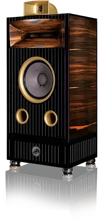 Kolumny Audionostrum Titan na grafitowym tle
